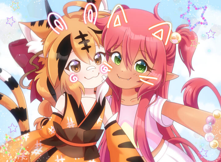 Ryouhi and Kipa (Personal)