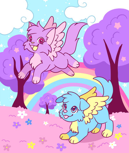 Fairyhearts blanket (Merch)