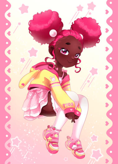 Blkfreakazoid (Commission)