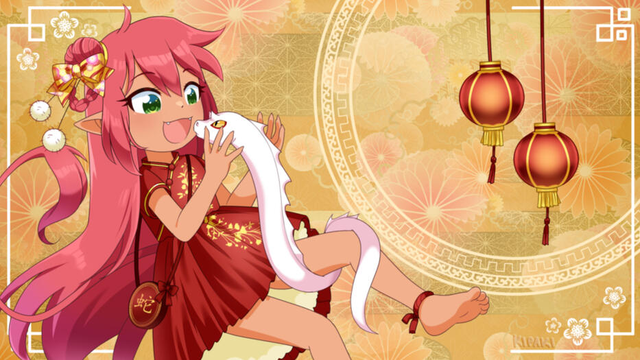 Fun at the Beach (Commission)